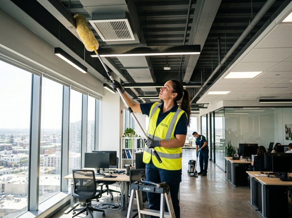 Deep dusting for offices